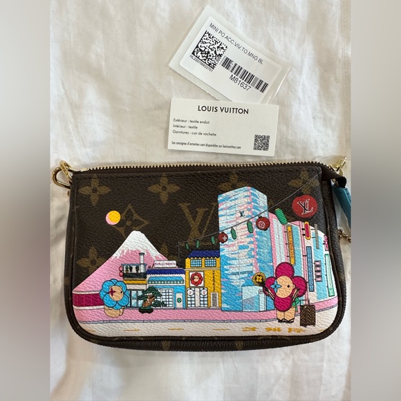 Louis Vuitton Christmas edition mini pochette - Picture 2 of 6